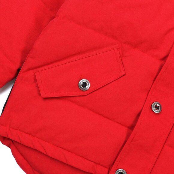 Moose Knuckles Red Down Jacket - Picture 3 of 8